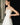 AJENT  simple white wedding dress