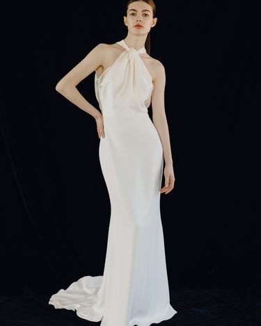 Wedding Outfits for Women | Halter Neck Twist Dress 4 Wedding Outfits for Women | Halter Neck Twist Dress 4